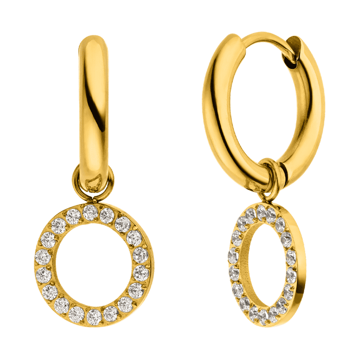 Circle Ohrringe | 18K vergoldet