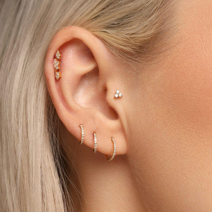 Cute Three Piercing | titanium