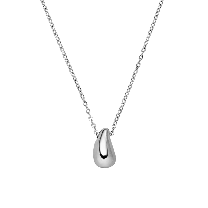 Kylie Drop Kette wasserfest Silber Edelstahl Tropfen