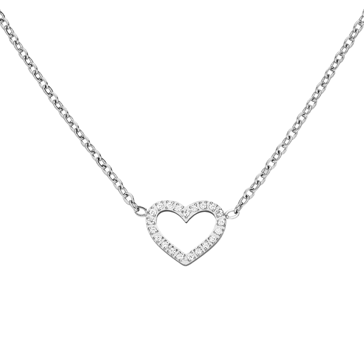 Shine Heart Halskette | 18K vergoldet