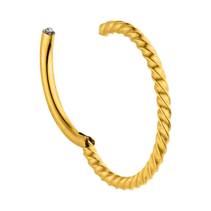 Twist Clicker Piercing | Chirurgenstahl