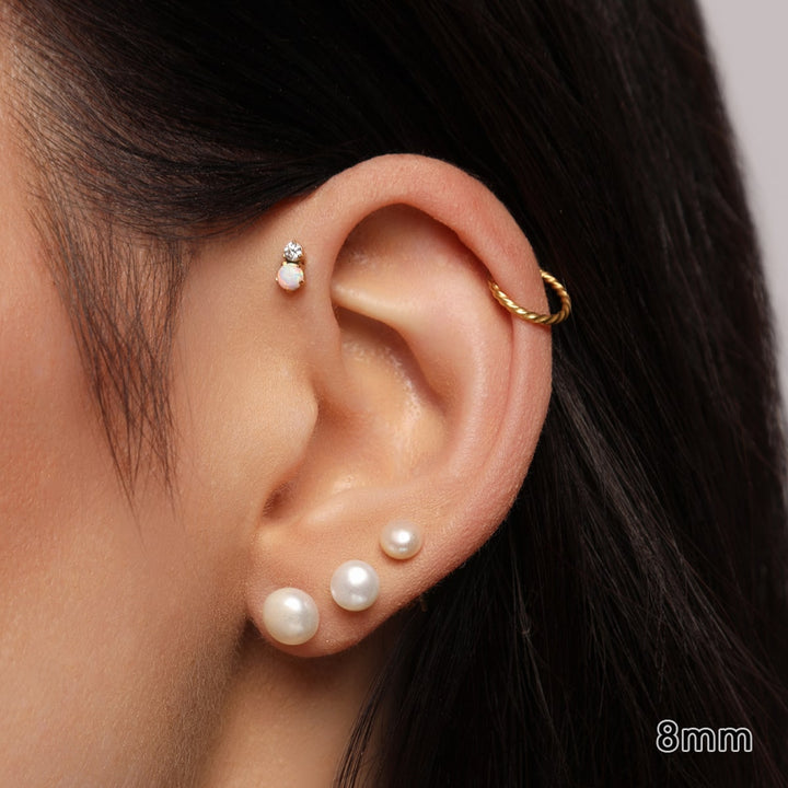Twist Clicker Piercing | Chirurgenstahl