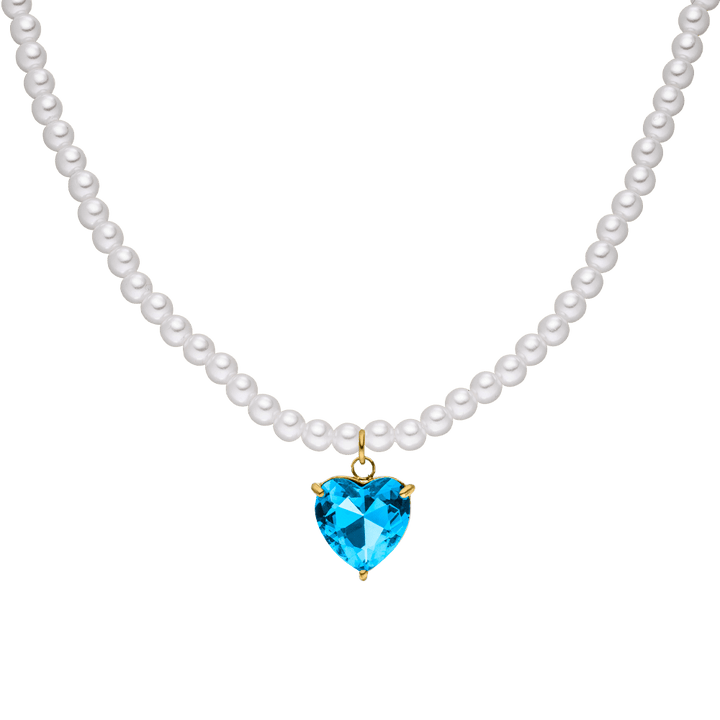 Collier de perles Jacinta | Plaqué or 18 carats