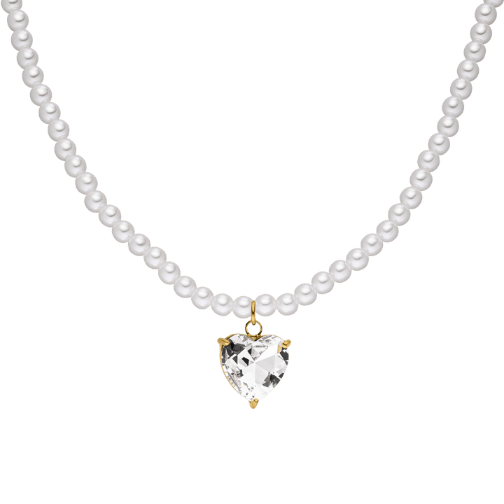 Collier de perles Jacinta | Plaqué or 18 carats
