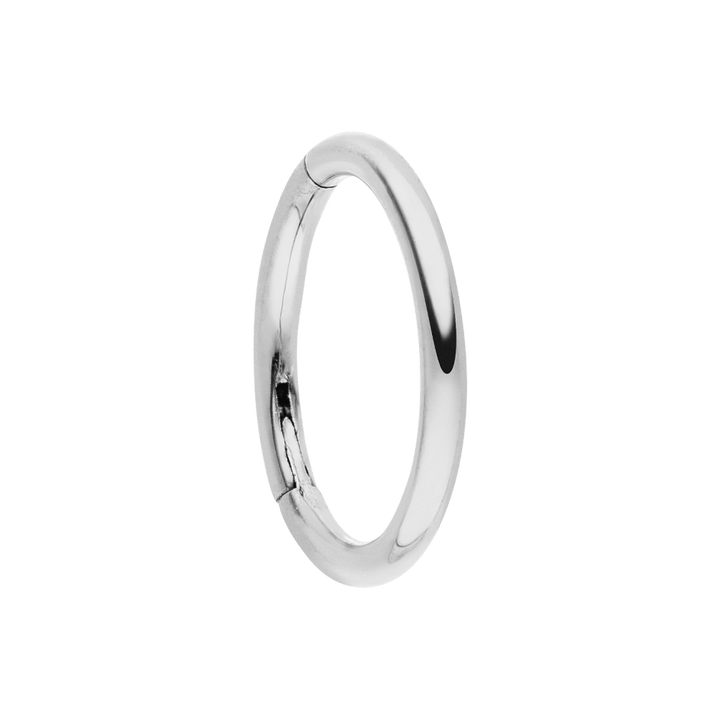 Clicker Piercing Ring wasserfest 6mm in Silber